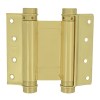 Bisagra Doble Acción 3037 125x130 mm Latonado Barnizado