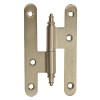 Pernios de H - Pernio Latón con Remate 80x50 mm Dorado Mate Derecha