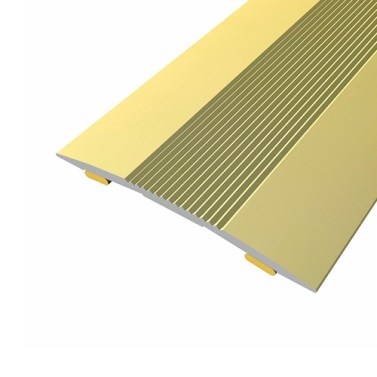 Tapajuntas Adhesivo 309 Media Caña Aluminio 83 cm Oro