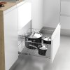 Interior cocina - Cesto Cacerolero Kit Módulo 60 cm Cromo Brillo