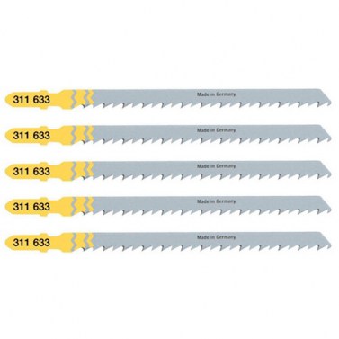 Consumibles para herramientas - Hojas Segueta Corte Rápido Madera 105x4 mm 5 unidades