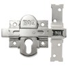 Cerrojos y Cerraduras de sobreponer - Cerrojo 311L/80 para Cilindro Europerfil Llave/Llave Níquel