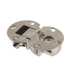 Bisagras de cazoleta - Bisagra Puertas Abatibles Secreter 35 mm Níquel