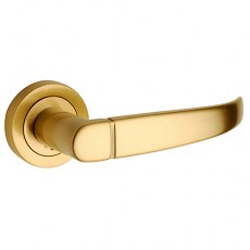 Manivelas con roseta - Juego Manivelas con Roseta 3150-P Dorado Satinado