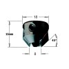 Consumibles para herramientas - Avellanador para Acoplar a Broca de 8 mm