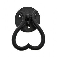 Tiradores de forja - Tirador Anilla 65mm Hierro Negro