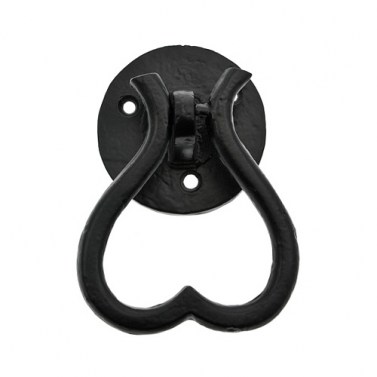 Tiradores de forja - Tirador Anilla 65mm Hierro Negro