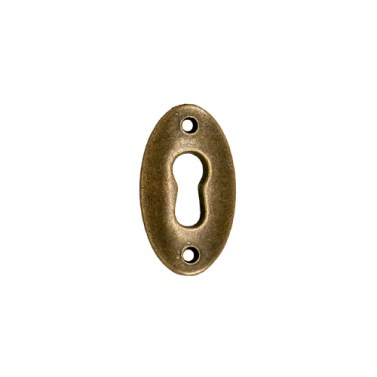 Bocallave Ovalado 35x20mm Cuero