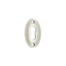 Bocallave Ovalado 35x20mm Cromo Mate
