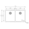 Fregaderos - SOLFLESS Fregadero Luxor 800 2C Inox