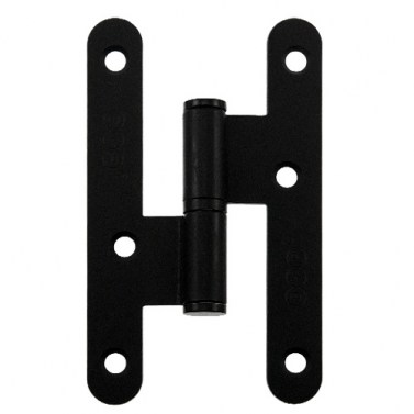 Bisagras y pernios de forja - Pernio Hierro 3305 100x58 mm Derecha Negro Mate