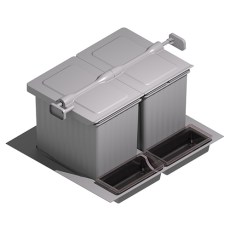 Cubo Basura Ecológico con Bandeja J 600F 320H