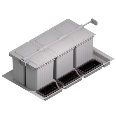 Cubo Basura Ecológico con Bandeja J 900F 320H
