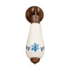 Asas y anillas mueble - Péndulo Porcelain 331 65mm Decoración Azul