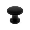 Pomo Zamak 347 25 mm Negro