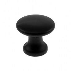 Pomo Zamak 347 25 mm Negro