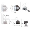 Nivelador Integrato Tech G Regulación 20 mm con Tornillos Premontados