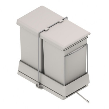 Cubos de basura - Cubo Basura Ecológico Extraíble D Beige