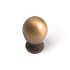 Pomos mueble - Pomo Zamak 35 15mm Cuero Cepillado