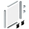 Kit Puerta Corredera Terra TR16MIN Sapelly sin Barniz 2,60 Metros