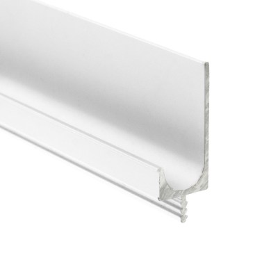 Tirador Uñero Corrido 35x16 mm 3 Metros Blanco Mate