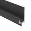 Tirador Uñero Corrido 35x16 mm 3 Metros Negro Mate