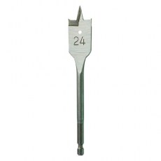 Consumibles para herramientas - Broca Pala Tres Puntas 24 mm