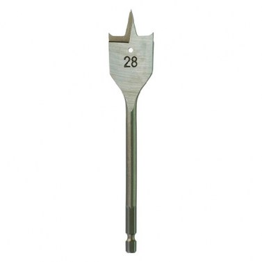 Consumibles para herramientas - Broca Pala Tres Puntas 28 mm