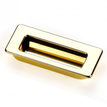 Tirador Embutir Inlay 3702 Dorado Brillo