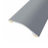 Cubre Cerámicas Adhesivo 372 Aluminio 90 cm Acero Mate