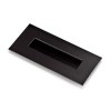 Tirador Embutir Rectangular 3790 Negro Mate