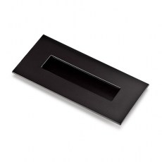 Tirador Embutir Rectangular 3790 Negro Mate