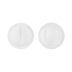 Condenas - Descondenas - Condena Descondena con Roseta 37WC Ø25mm Blanco Mate