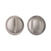 Condenas - Descondenas - Condena Descondena con Roseta 37WC Ø25mm Níquel Mate Opaco