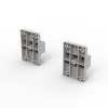 Guías para cajón - Juego Distanciador Costados 16 mm para Guías