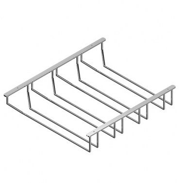 Interior cocina - Soporte Copas 4 Unidades Cromo
