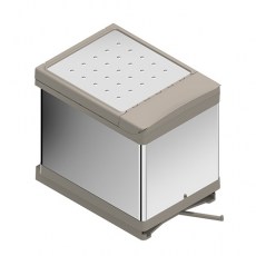 Cubos de basura - Cubo Basura Ecológico Extraíble L Inox