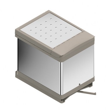 Cubos de basura - Cubo Basura Ecológico Extraíble L Inox