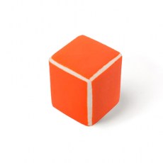Pomos mueble - Pomo Pop 384 22mm Porcelana Cuadrado Naranja