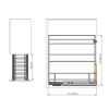 Interior cocina - Despensero Extraíble Classic M30 cm