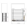 Interior cocina - Tolva Ropa Extraíble Classic M60 cm