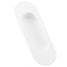 Tirador Embutir Placa 3921 Blanco