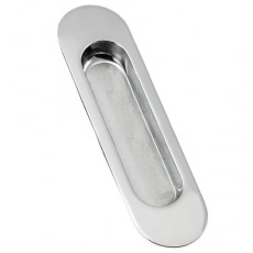 Tirador Embutir Placa 3921 Cromo Brillo