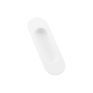 Tirador Embutir Placa 3922 Blanco