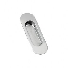 Tirador Embutir Placa 3922 Cromo Brillo