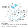 Campanas extractoras - BALAY Campana Decorativa 3BC065MX 60CM Inox