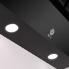 Campanas extractoras - BALAY Campana Inclinada 3BC585GN 80CM Cristal Negro