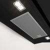 Campanas extractoras - BALAY Campana Inclinada 3BC599AN 90 cm Cristal Negro