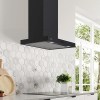 Campanas extractoras - BALAY Campana Decorativa 3BC865MM 60 cm Negro