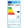 Campanas extractoras - BALAY Campana Decorativa 3BC865MM 60 cm Negro